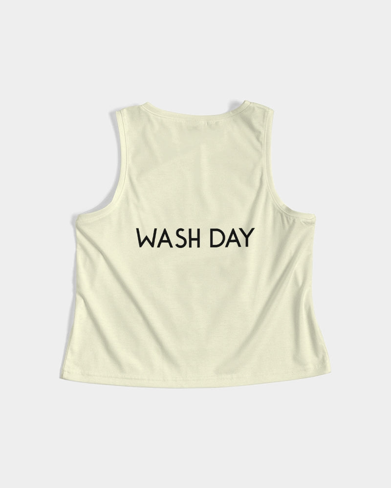 Angry Cream Women's Cropped Tank