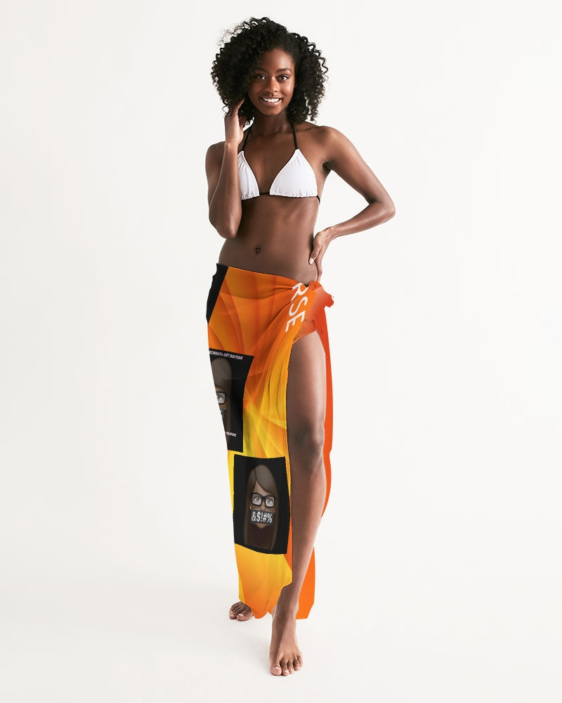 angry orange Swim Cover Up