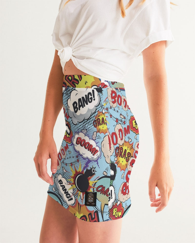 Angry sounds Women's Mini Skirt