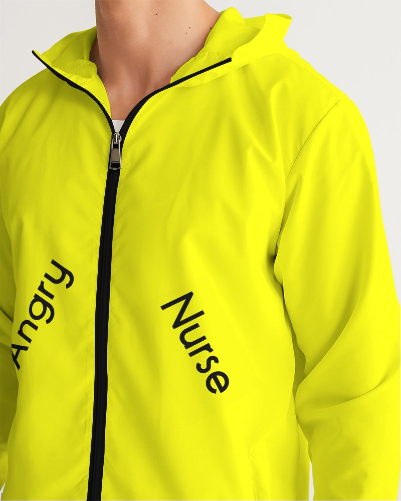 Angry Yellow Men's Windbreaker