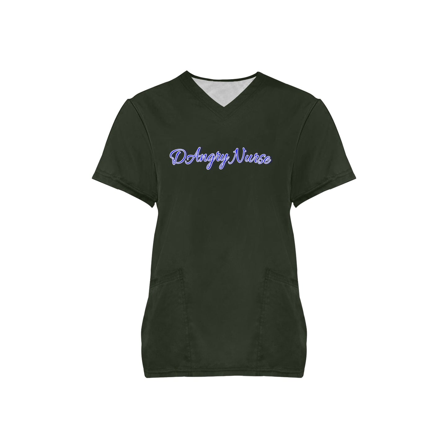 DAngry Nurse Scrub Top