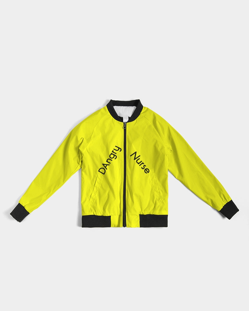 Angry Yellow Women's Bomber Jacket
