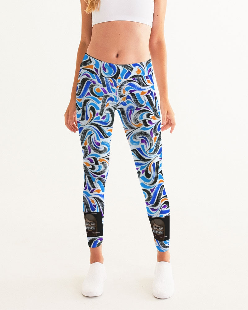 Angry Twirls Women's Yoga Pants