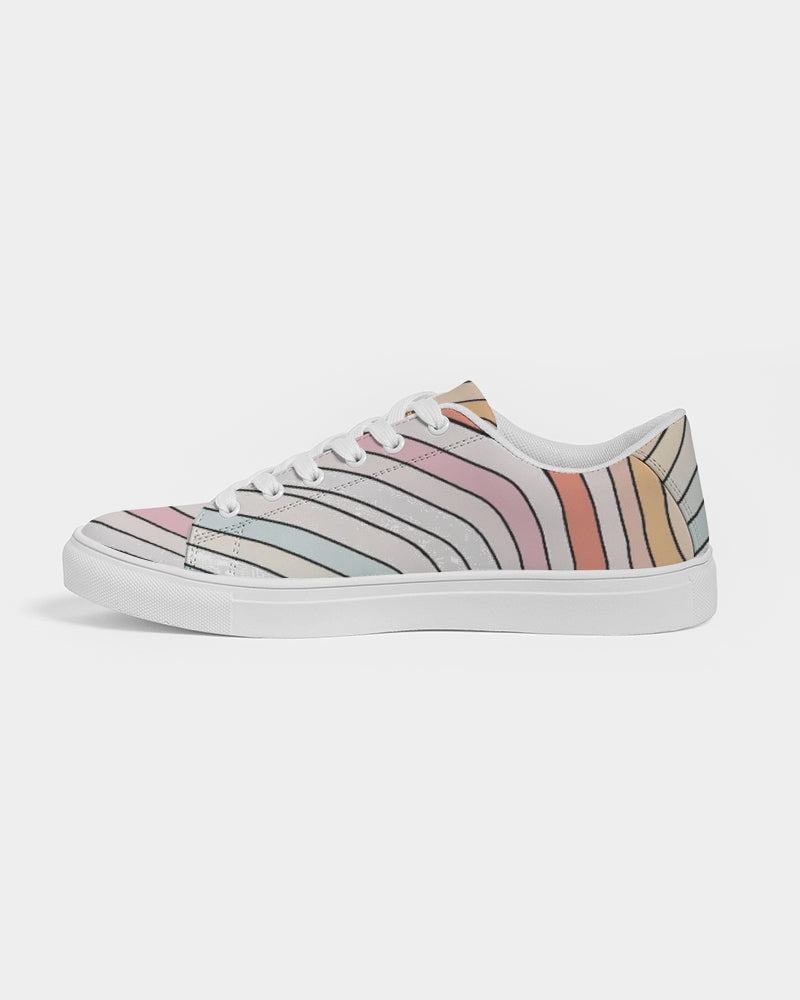 Angry waves Women's Faux-Leather Sneaker