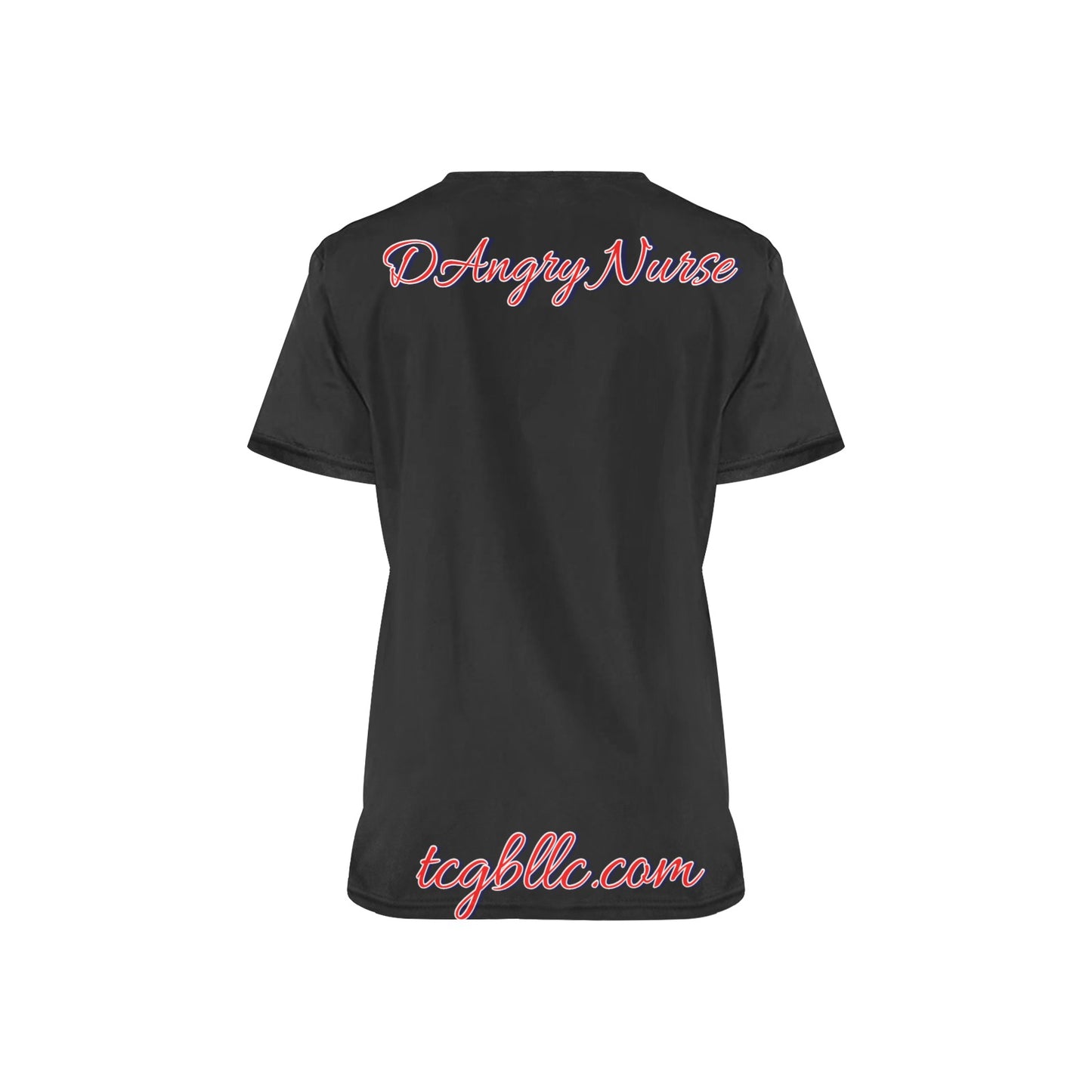 DAngry Nurse Scrub Top