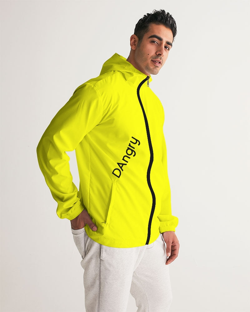 Angry Yellow Men's Windbreaker