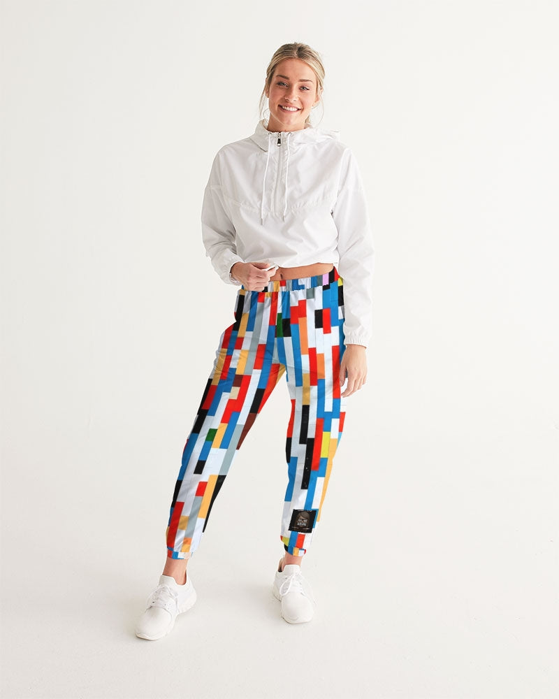 Angry Blocks Women's Track Pants
