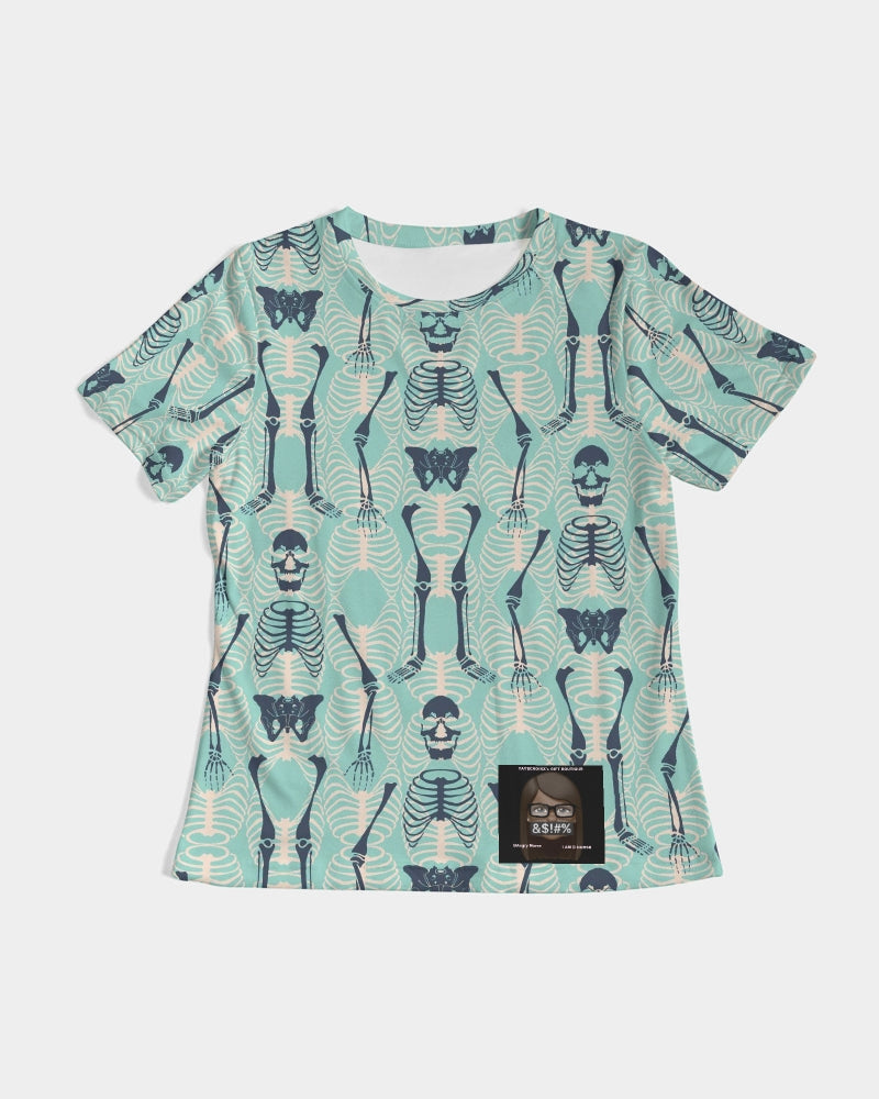 ANGRY SKELeton Women's Tee