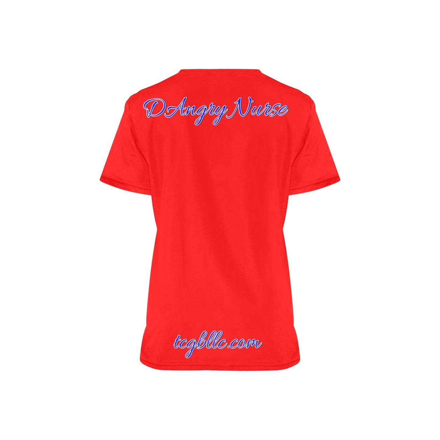 DAngry Nurse Scrub Top