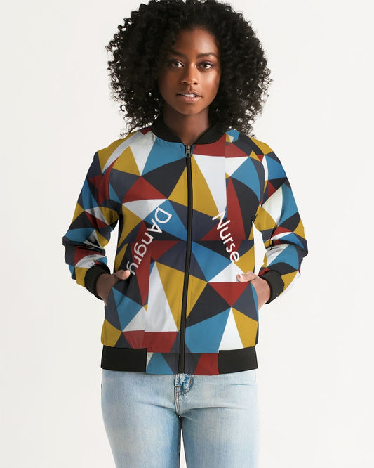 Angry Triangles Women's Bomber Jacket