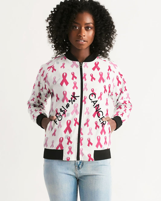 Special Edition F&$!#%K CANCER Women's Bomber Jacket