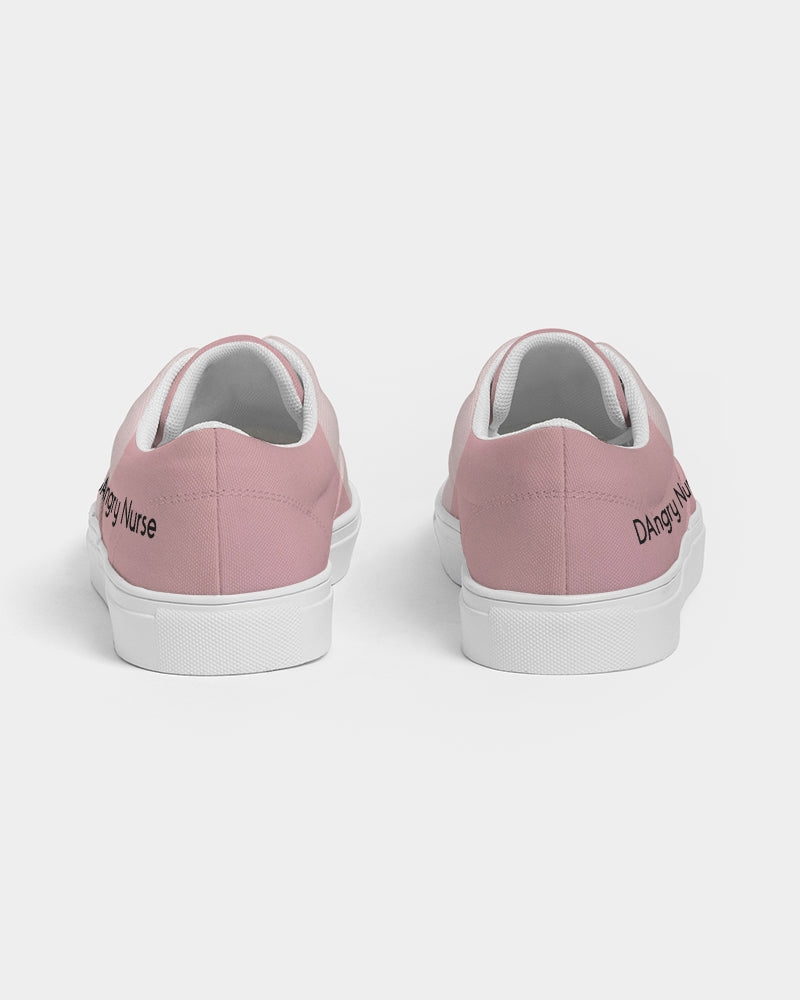 Angry stripes Women's Lace Up Canvas Shoe