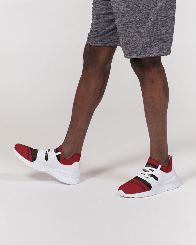 red Men's Two-Tone Sneaker