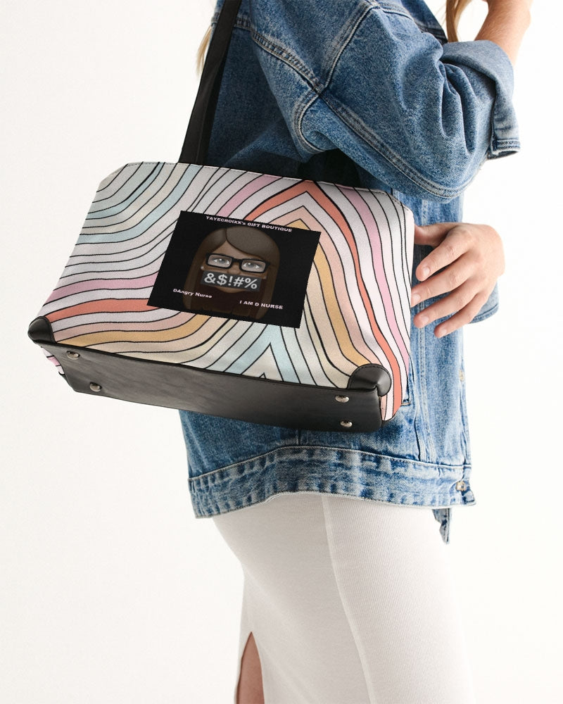 Angry waves Shoulder Bag