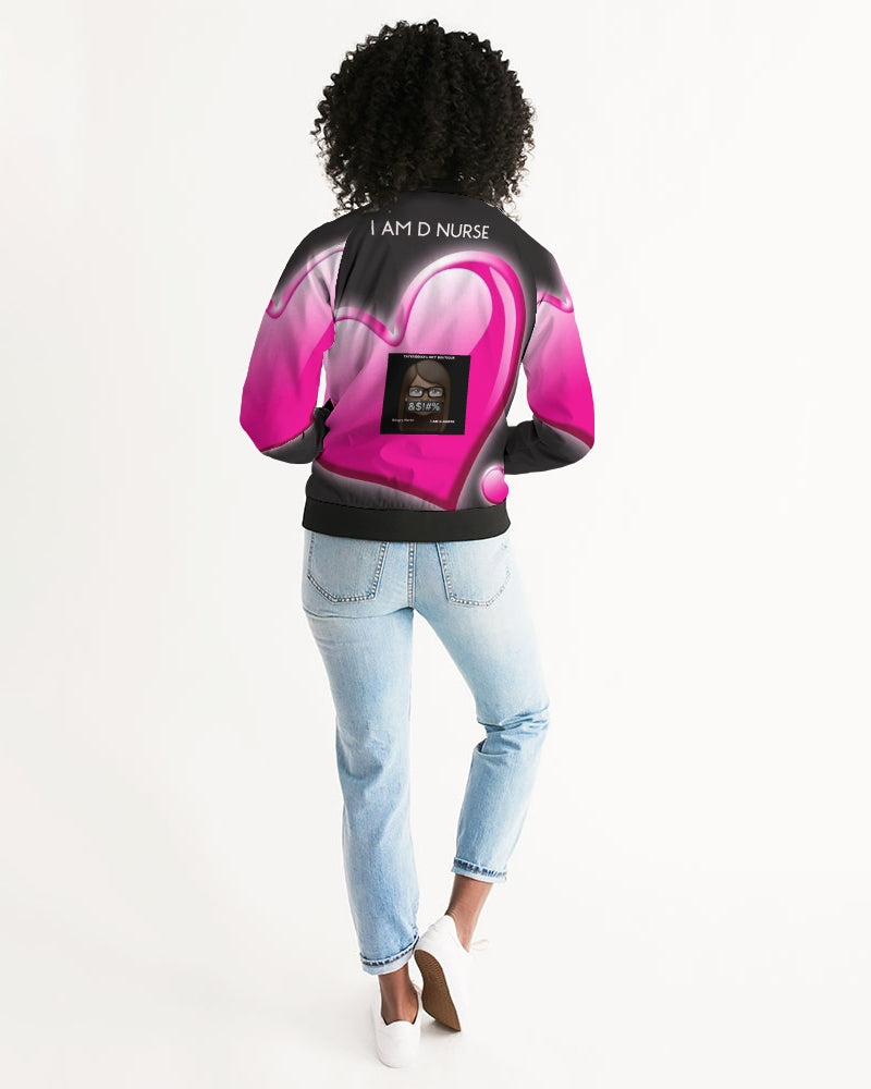 angry heartz Women's Bomber Jacket