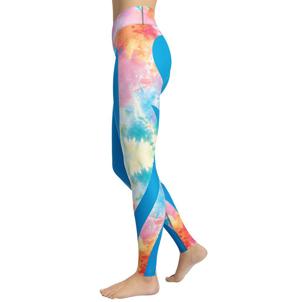 European And American Plus Size Women's Leggings Tight Yoga Pants New S-2XL