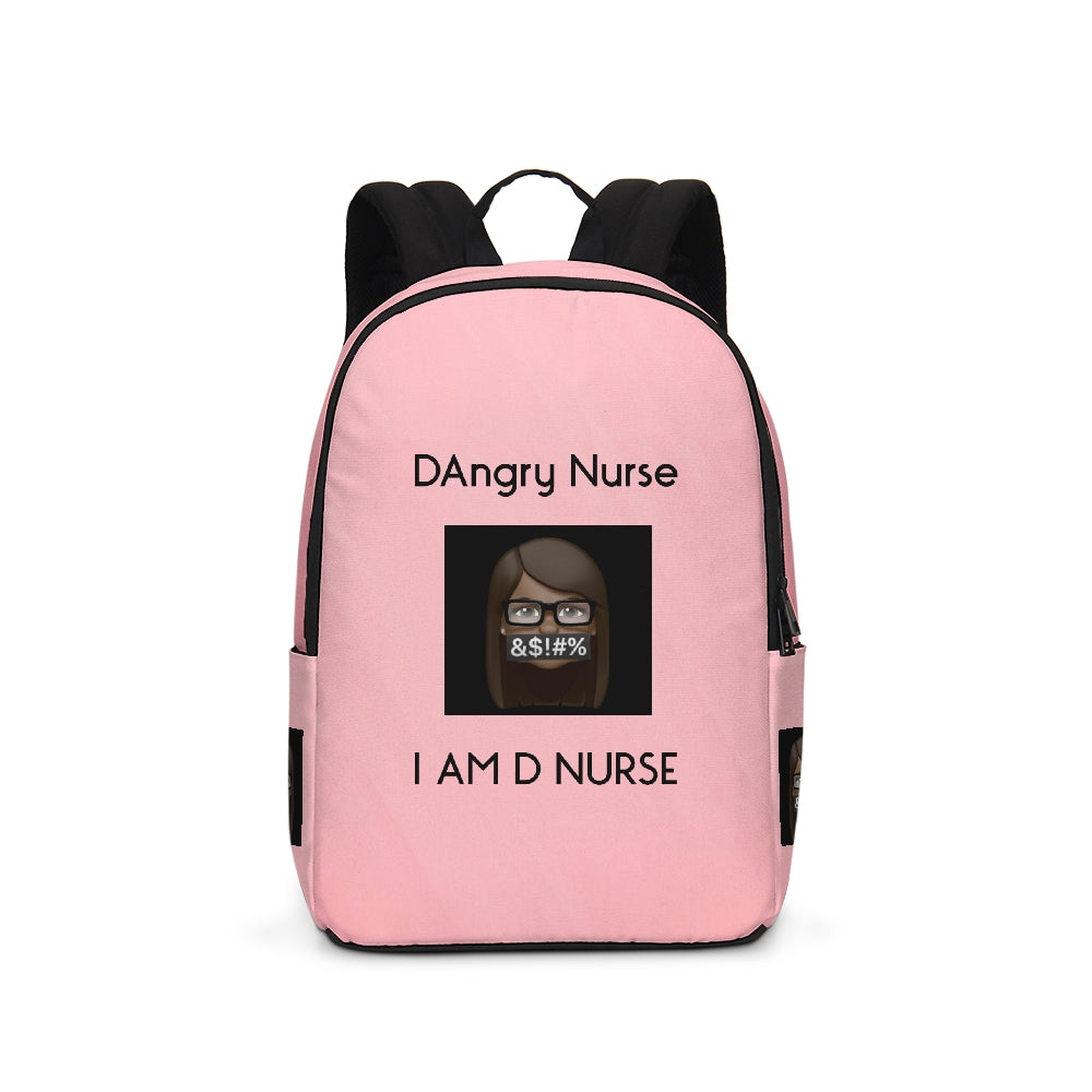 Angry Pink Large Backpack