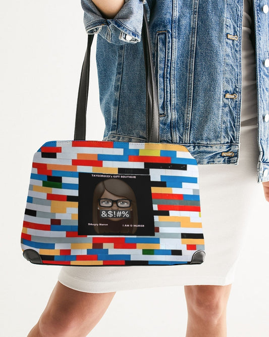Angry Blocks Shoulder Bag