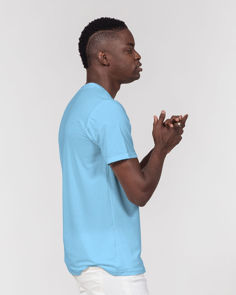 Angry pastel blue Men's Everyday Pocket Tee