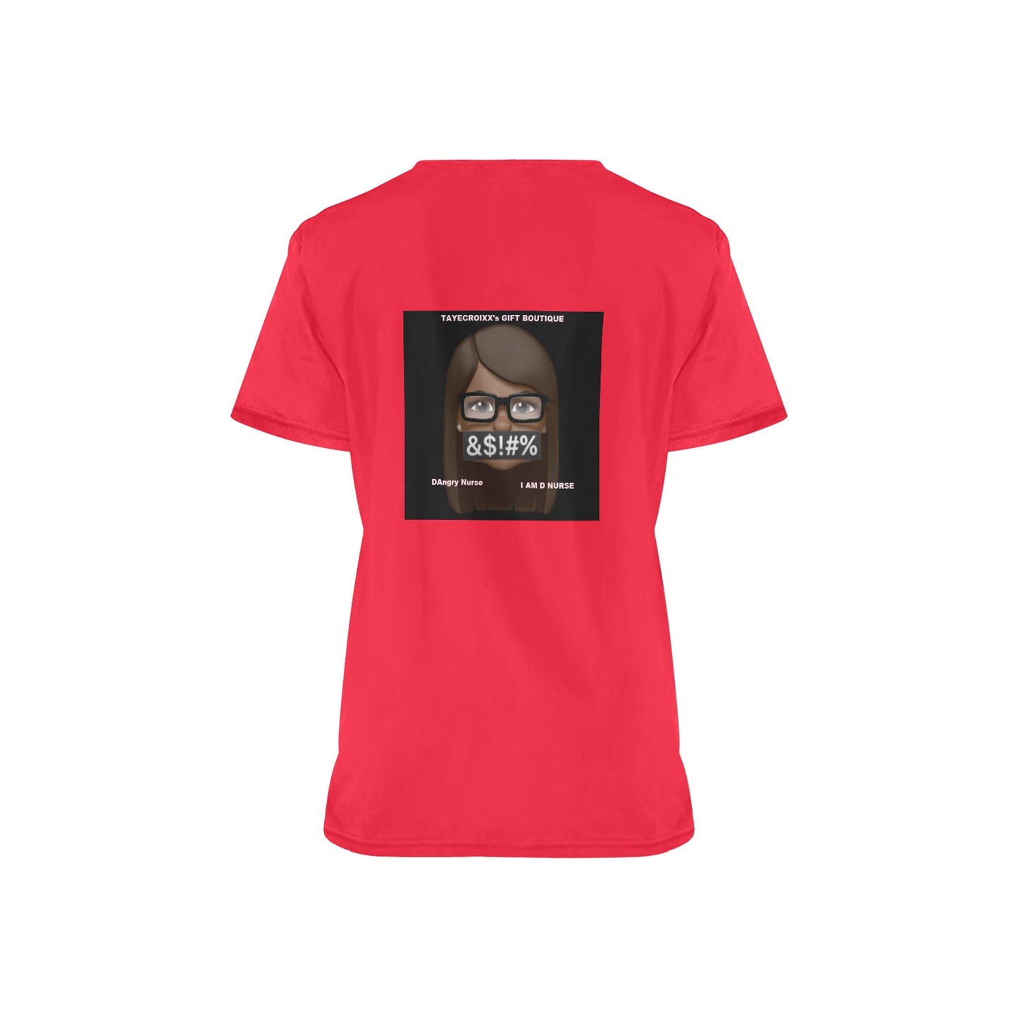 DAngry Nurse Scrub Top