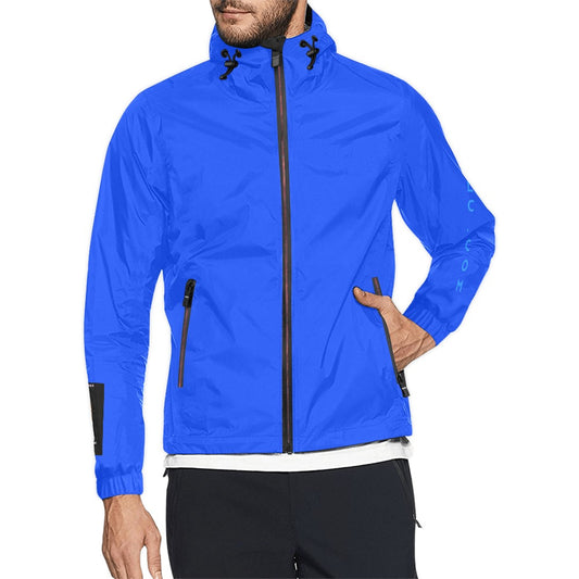 Unisex All Over Print  Hooded Windbreaker (Model H23)