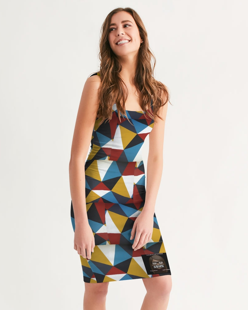 Angry Triangles Women's Midi Bodycon Dress