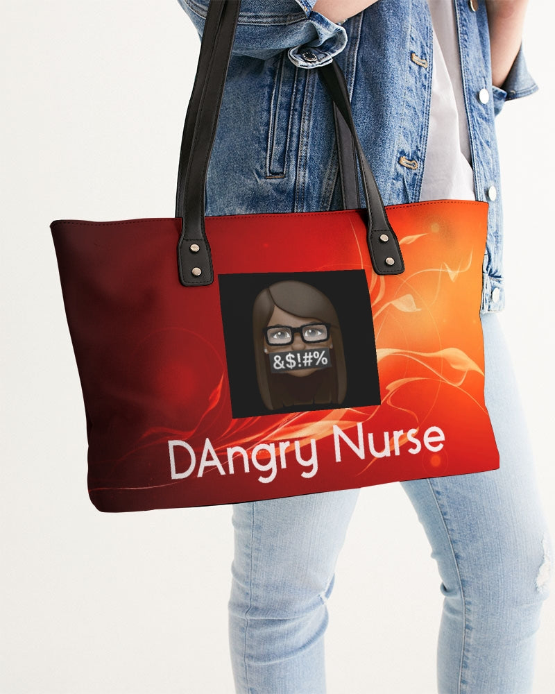 DAngry Nurse red Stylish Tote