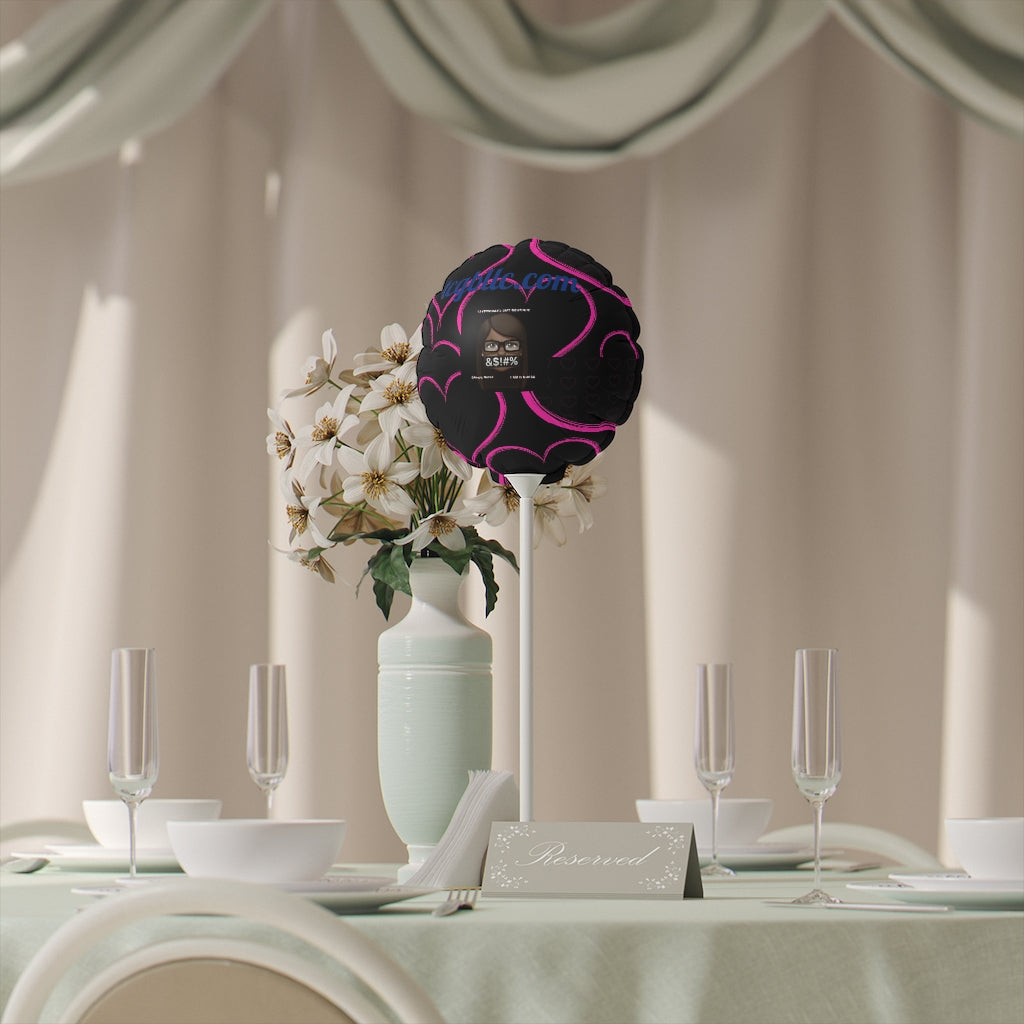 Balloon (Round, Heart-Shaped)