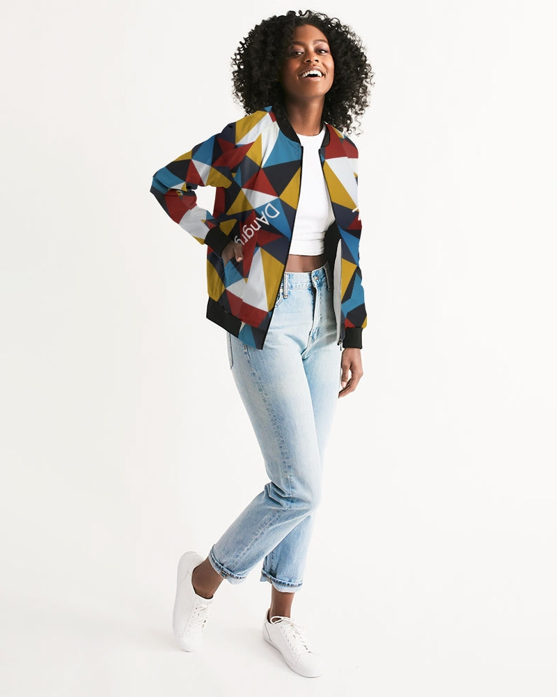 Angry Triangles Women's Bomber Jacket
