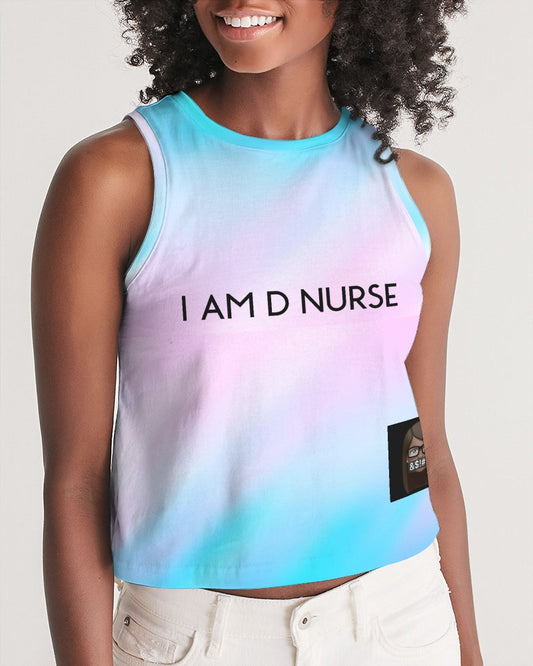 Angry Pastel Women's Cropped Tank