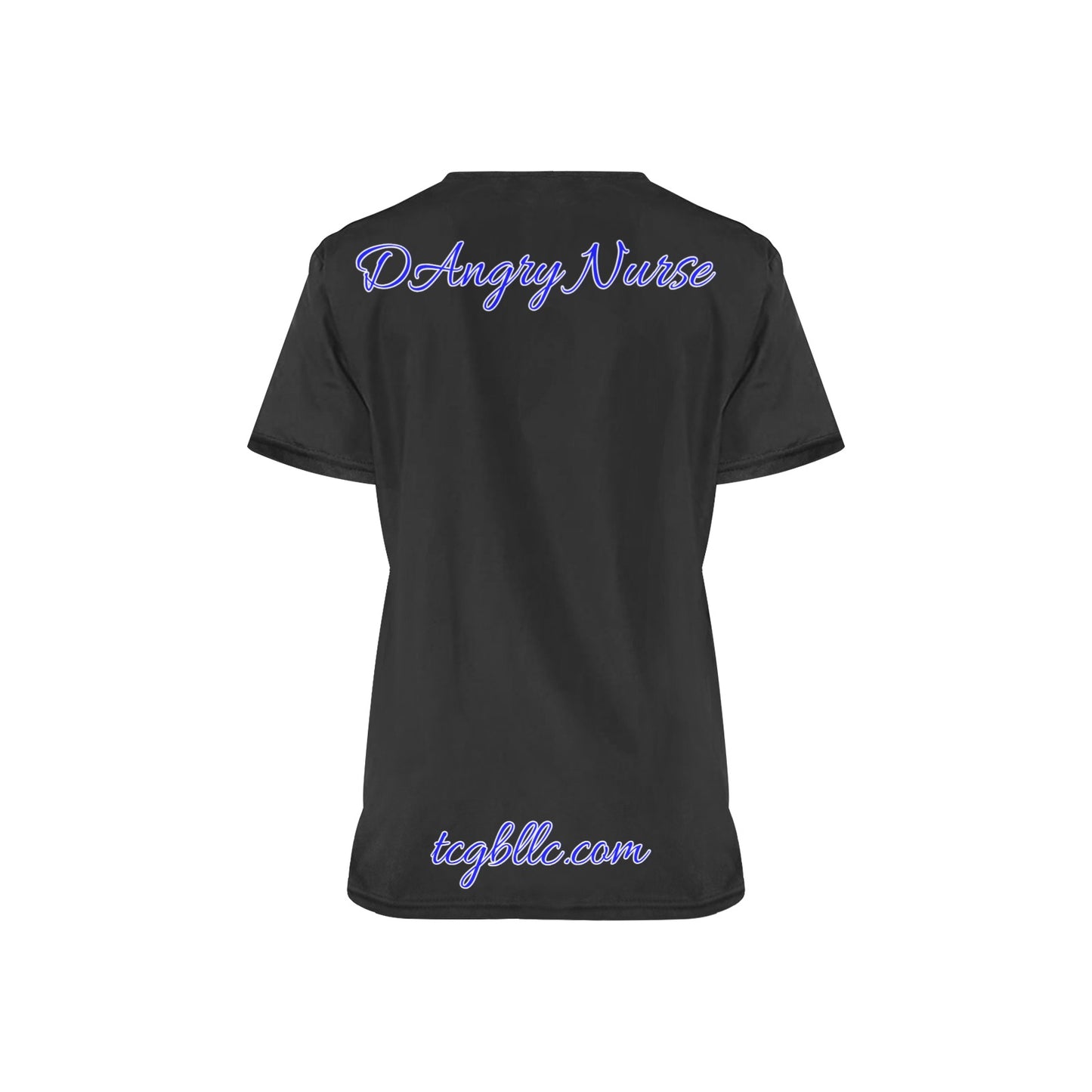 DAngry Nurse Scrub Top