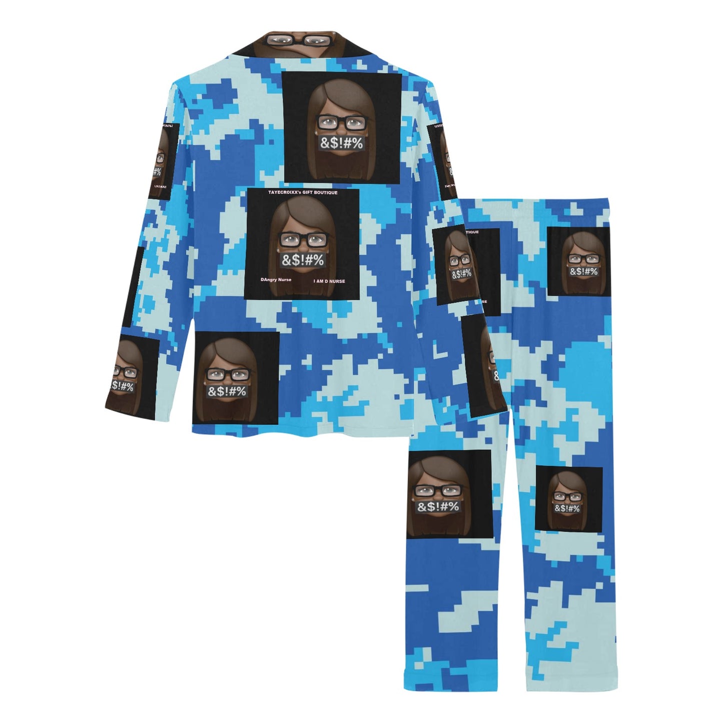 Women's Long Pajama Set