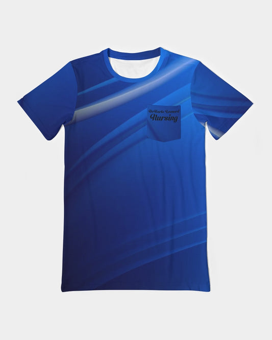 Angry  Blue Men's Everyday Pocket Tee
