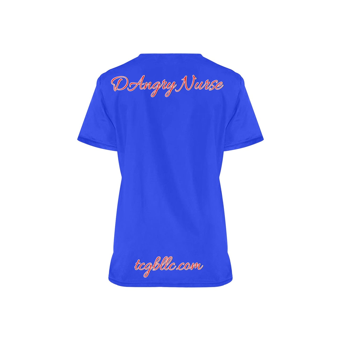 DAngry Nurse Scrub Top