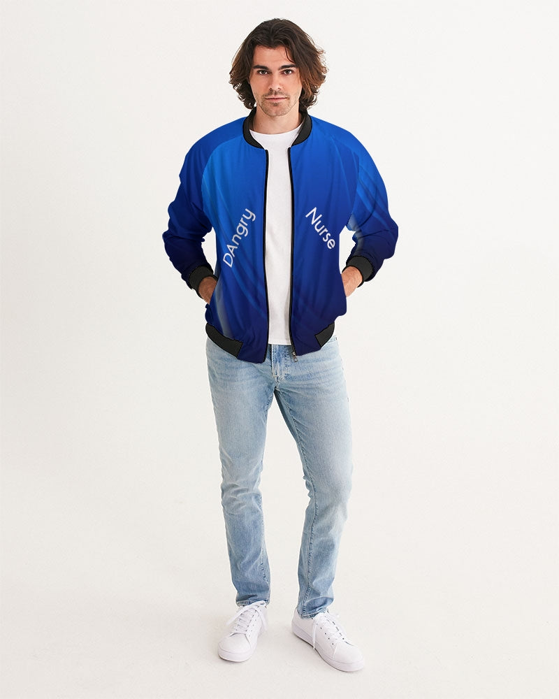 Angry  Blue Men's Bomber Jacket