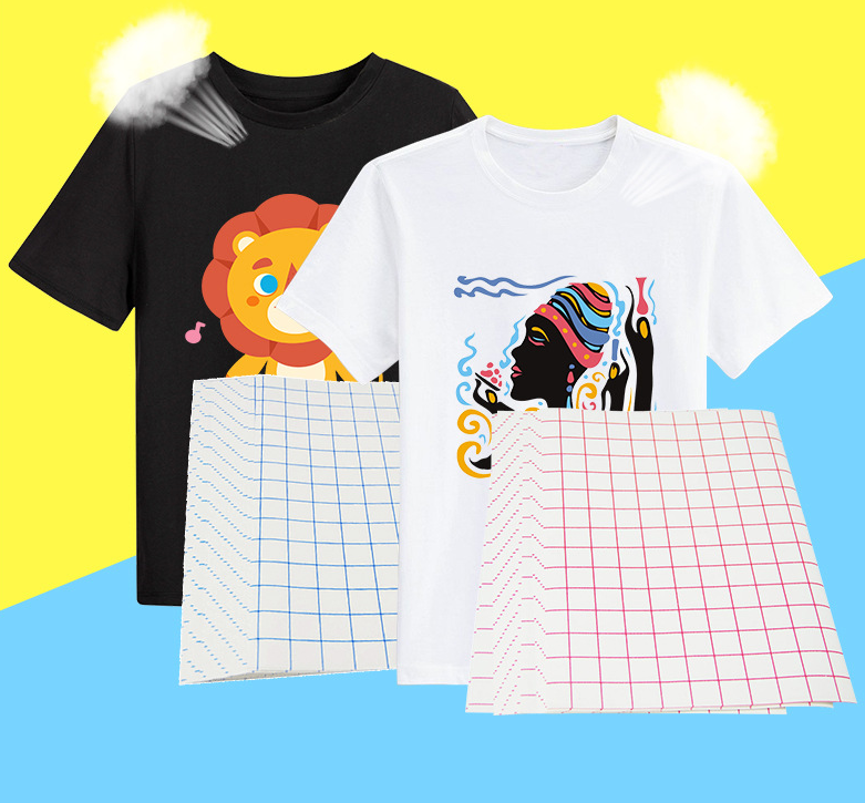 A4 dark and light heat transfer paper