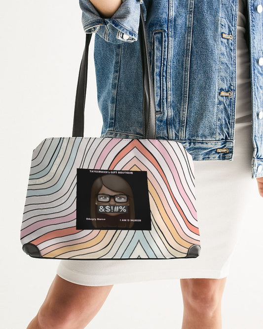 Angry waves Shoulder Bag