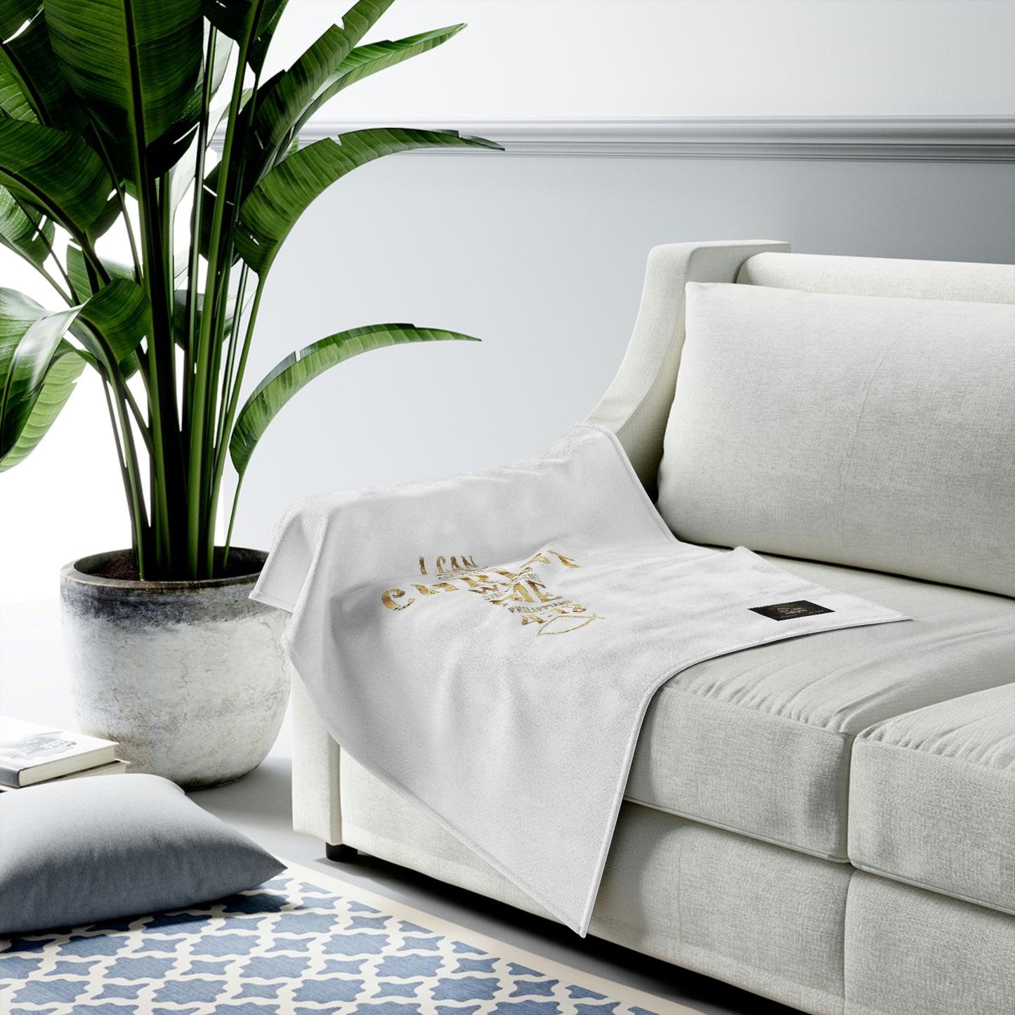 Custom Velveteen Plush Blanket