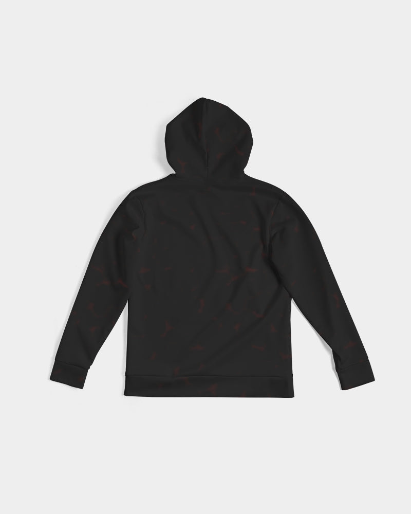 Angry Black-and-Red Men's Hoodie