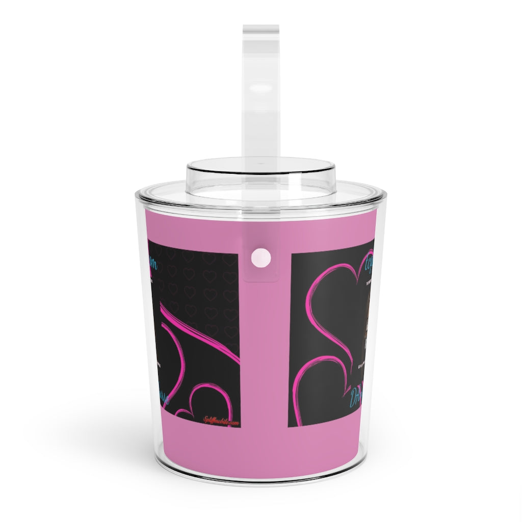 Ice Bucket with Tongs