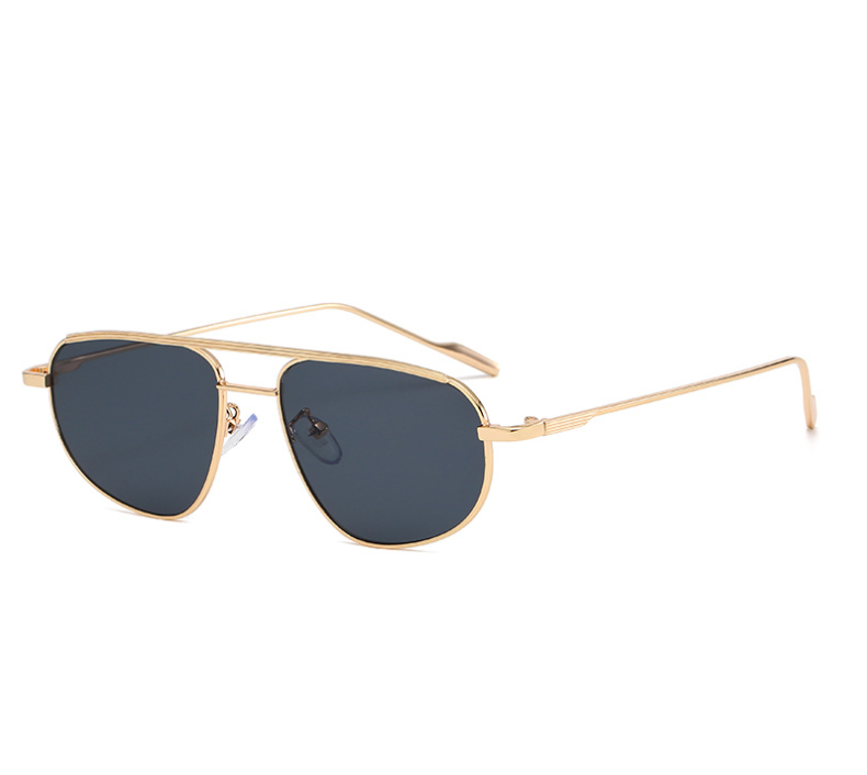 Fashion Of Metal Double Beam Sunglasses