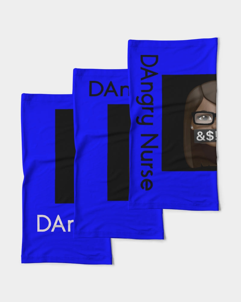 Angry Blue Neck Gaiter Set