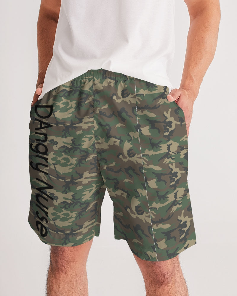 ANGRY CAMOFLAGE Men's Jogger Shorts