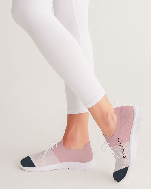 Angry stripes Women's Lace Up Flyknit Shoe