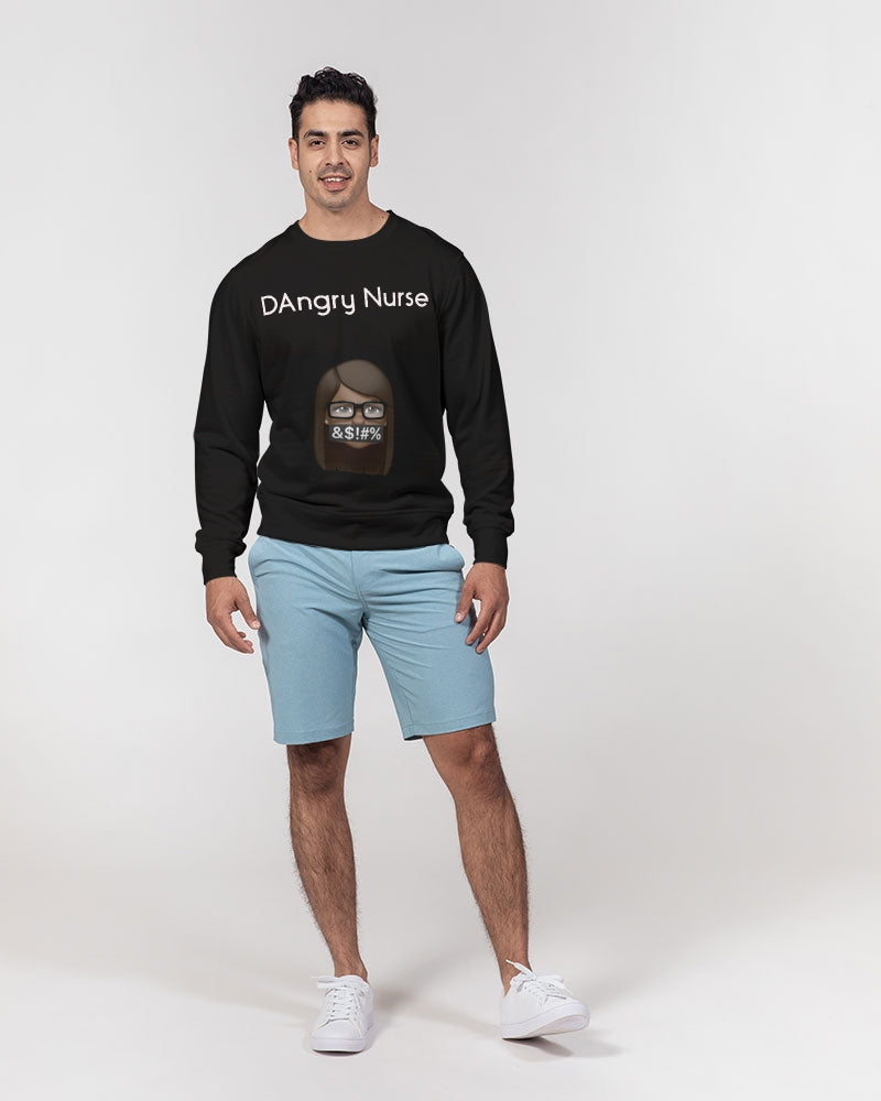 Angry Black Men's Classic French Terry Crewneck Pullover