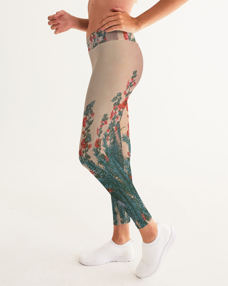 Angry Flowers Women's Yoga Pants