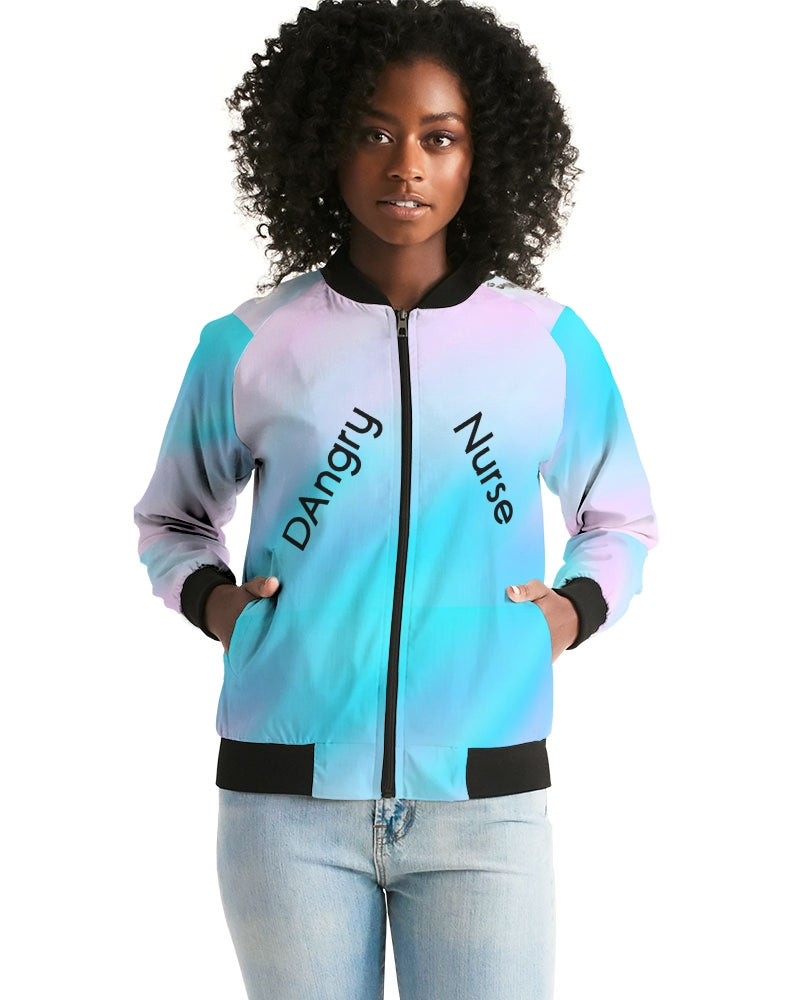 Angry Pastel Women's Bomber Jacket