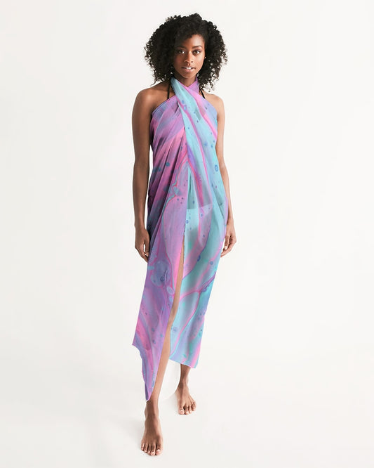 Angry Tye Dye Swim Cover Up