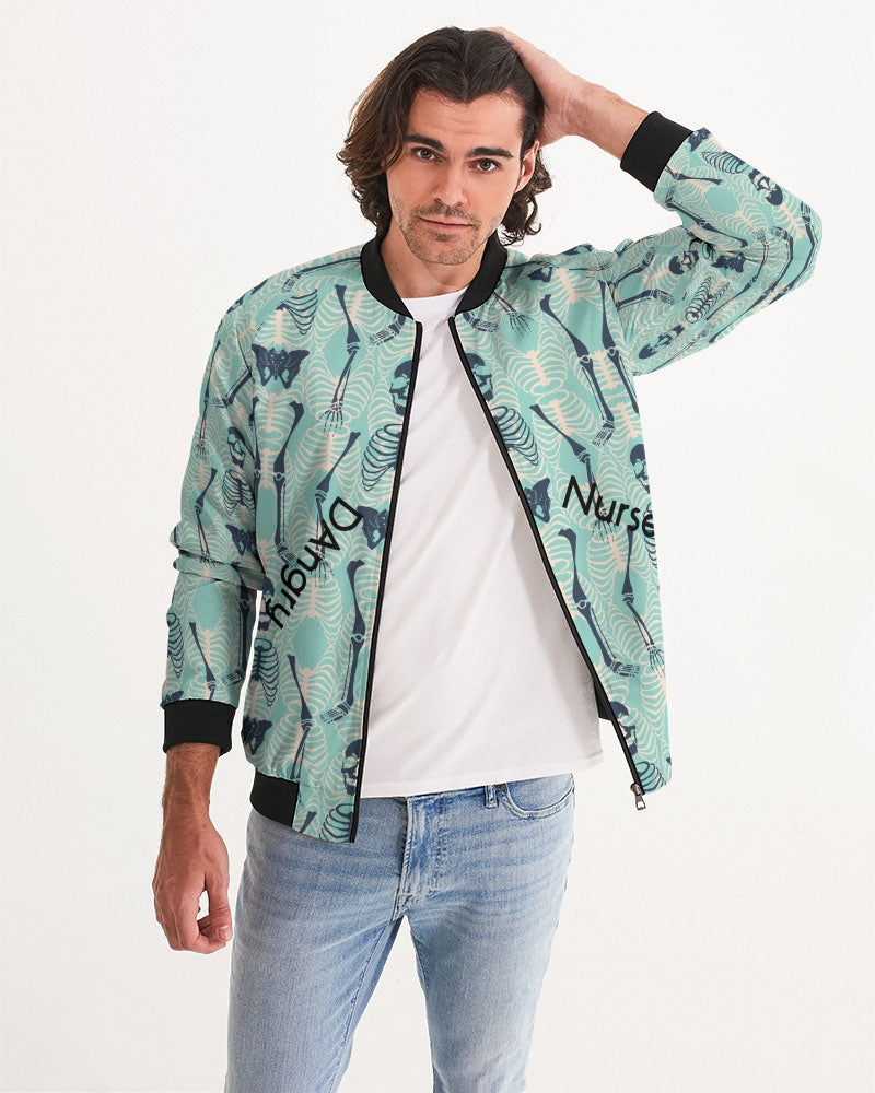 ANGRY SKELeton Men's Bomber Jacket