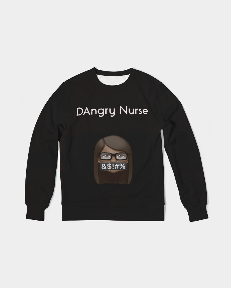 Angry Black Men's Classic French Terry Crewneck Pullover